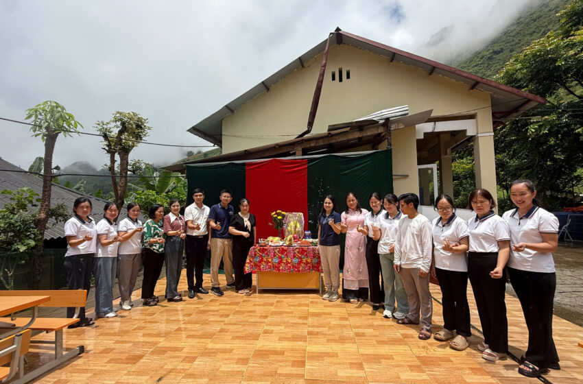  LỄ ĐỘNG THỔ XÂY ĐIỂM TRƯỜNG MẠY RẠI, TRƯỜNG MẦM NON BẢO LÂM