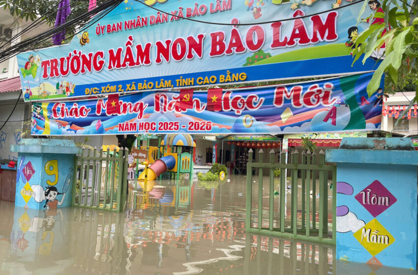  🌧️💦 TRƯỜNG MẦM NON BẢO LÂM – CHỦ ĐỘNG ỨNG PHÓ, NỖ LỰC KHẮC PHỤC SAU BÃO SỐ 10💦🌧️