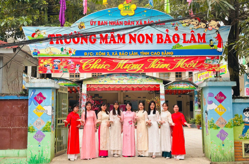  Trường mầm non Bảo Lâm phát động hưởng ứng “Tuần lễ Áo dài” năm 2026